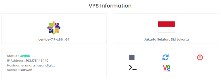 VPS Info Hasandigital